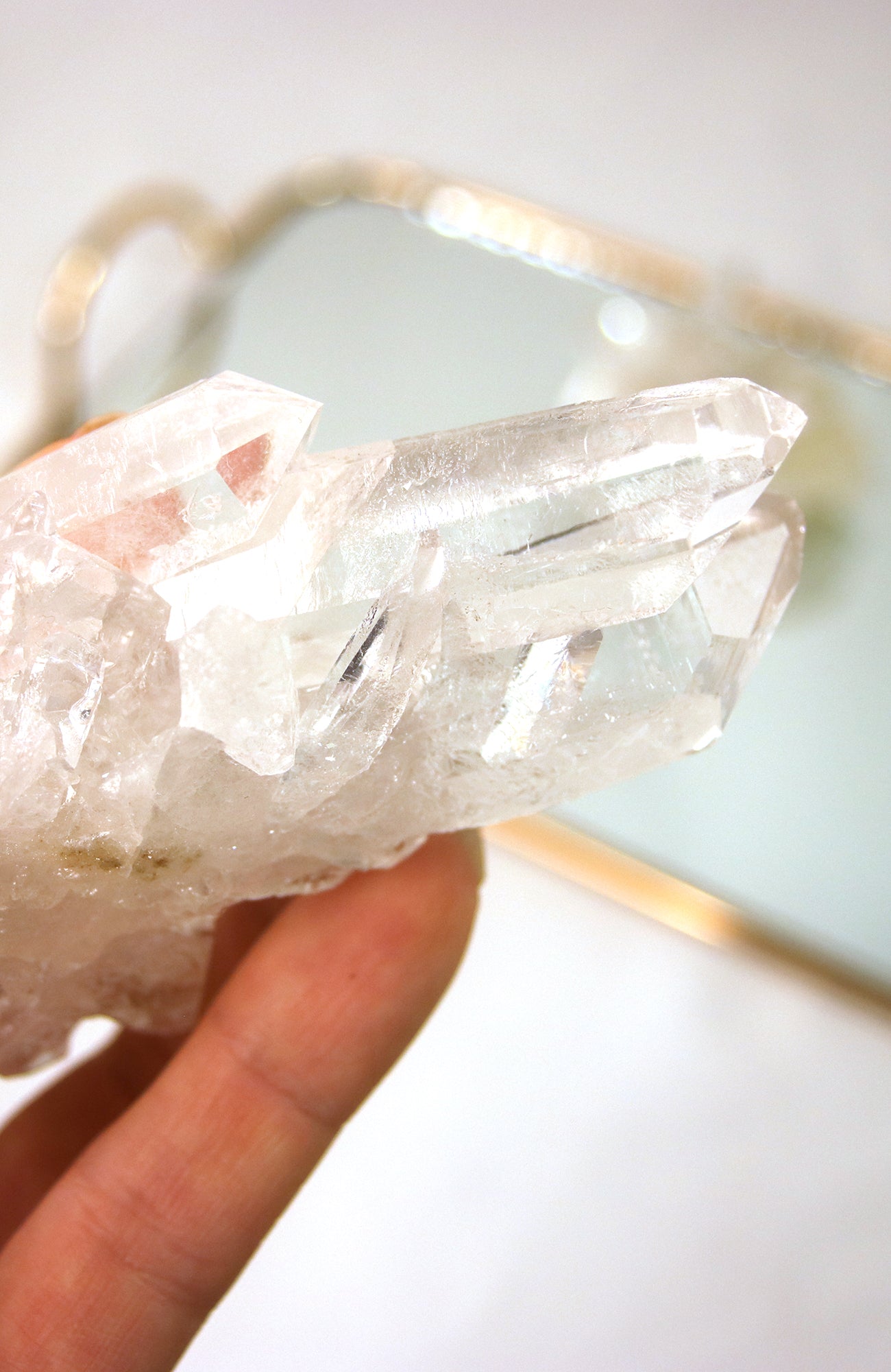 Clear Quartz Cluster AAA